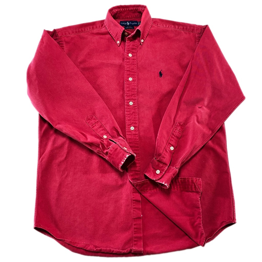 Rose * Polo Ralph Lauren BLAKE Long Sleeve Button Down Shirt - Sz S